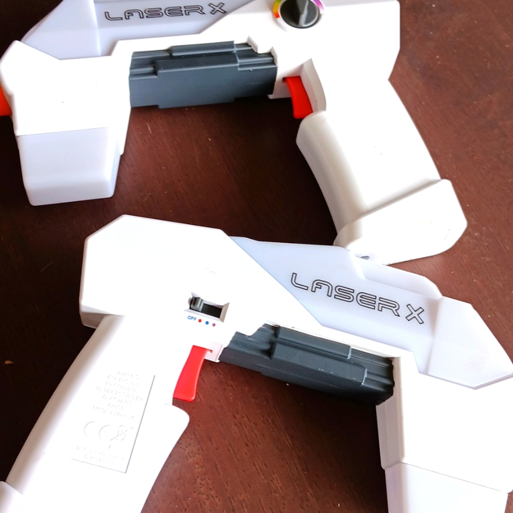 Two working laser x guns